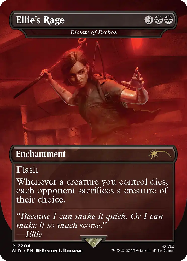MTG Secret Lair x Playstation: The Last of Us: Part II