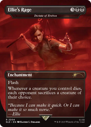 MTG Secret Lair x Playstation: The Last of Us: Part II