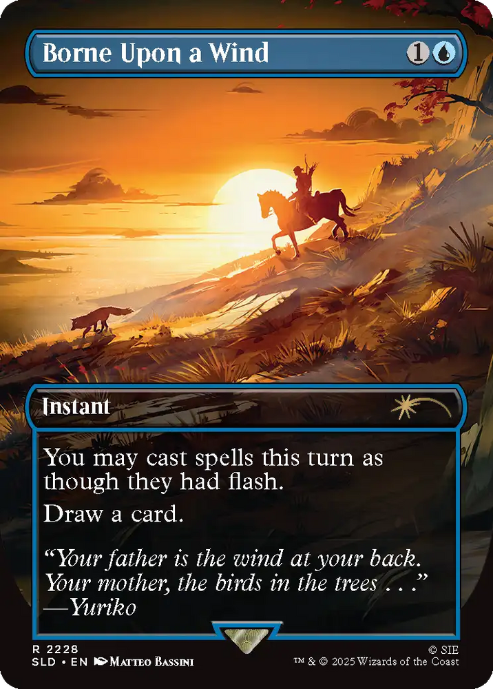 MTG Secret Lair x Playstation: Ghost of Tsushima