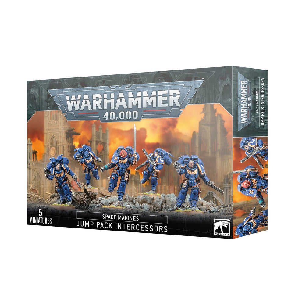 Warhammer 40,000: Space Marines: Jump Pack Intercessors Squad