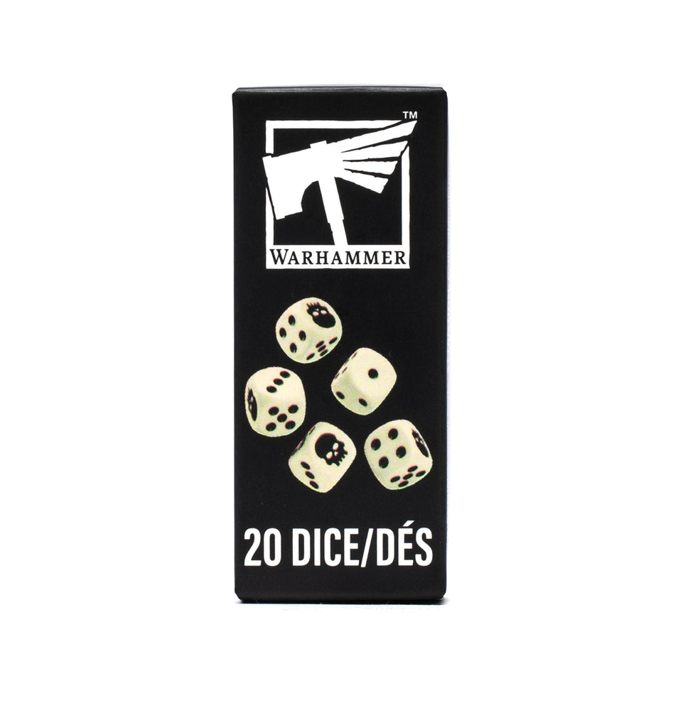 Citadel 12 mm (White) Dice Set