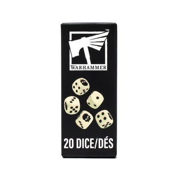 Citadel 12 mm (White) Dice Set