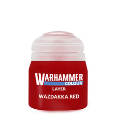 Warhammer Colour- Layer: Wazdakka Red (12ml)