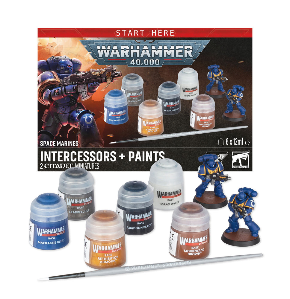New Warhammer 40,000: Infernus Marines + Paints (Space Marines)