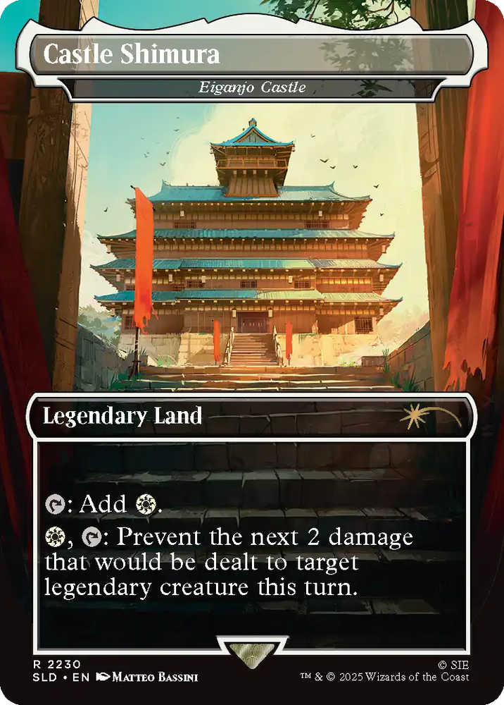 MTG Secret Lair x Playstation: Ghost of Tsushima