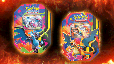 Pokémon TCG: Mega Charizard Tin (Random)
