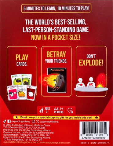 Exploding Kittens: Grab & Game (ZA Edition)