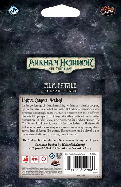Arkham Horror LCG - Film Fatale Scenario Pack