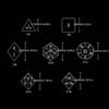 Mythology Inspiration Polyhedral Dice set Death of Oath