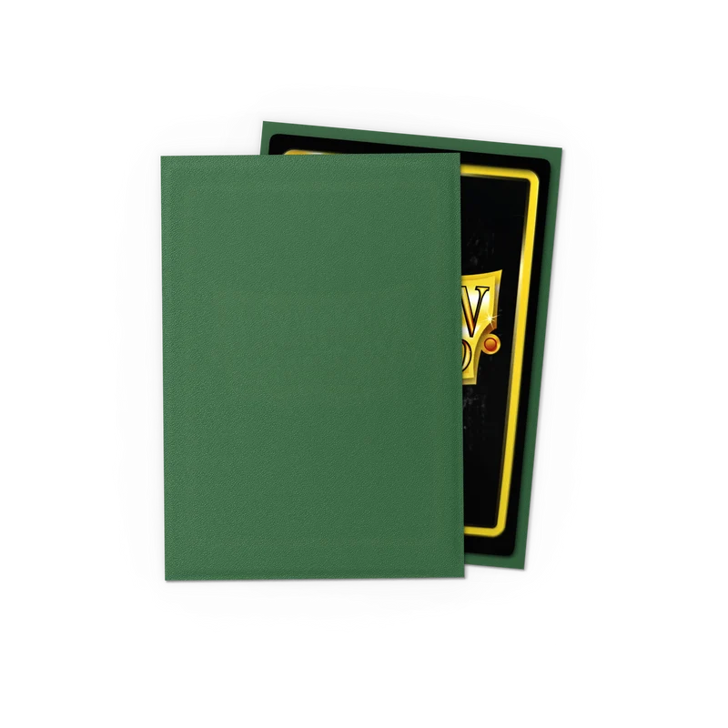 Dragon Shield Forest Green - Matte Sleeves (JAPANESE SIZE)