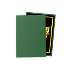 Dragon Shield Forest Green - Matte Sleeves (JAPANESE SIZE)