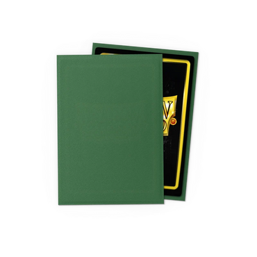 Dragon Shield Forest Green - Matte Sleeves (JAPANESE SIZE)