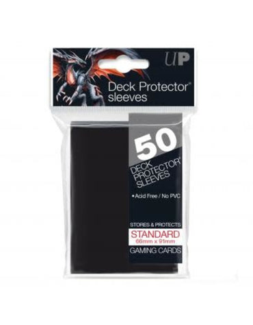100ct Black Standard Deck Protectors
