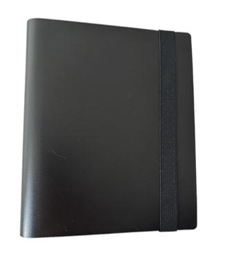 Luck Dragon 4 Pocket Plastic Binder - Black (20 pages included, fits 160 Cards)