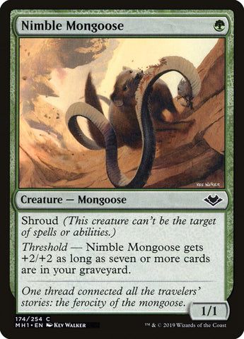 Nimble Mongoose [Modern Horizons]