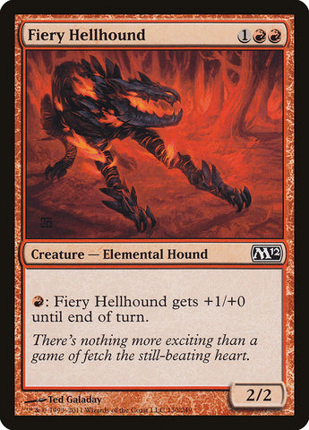 Fiery Hellhound [Magic 2012]