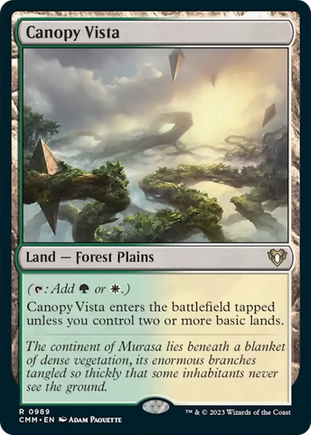 Canopy Vista [Commander Masters]