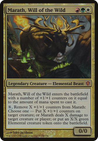Marath, Will of the Wild (Oversized) [Commander 2013 Oversized]