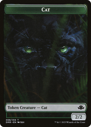 Cat Token (008) [Dominaria Remastered Tokens]