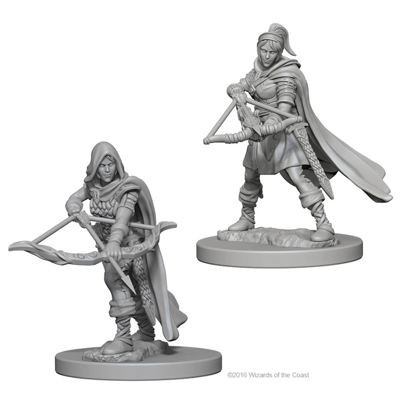 D&D Nolzur's Marvelous Minis - Human Female Ranger