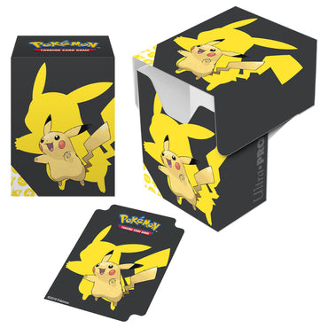 Pokémon Pikachu Black Deck Box