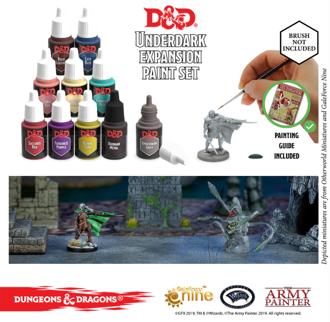 D&D Underdark Paint Set