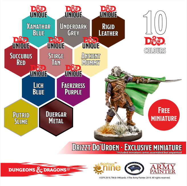D&D Underdark Paint Set