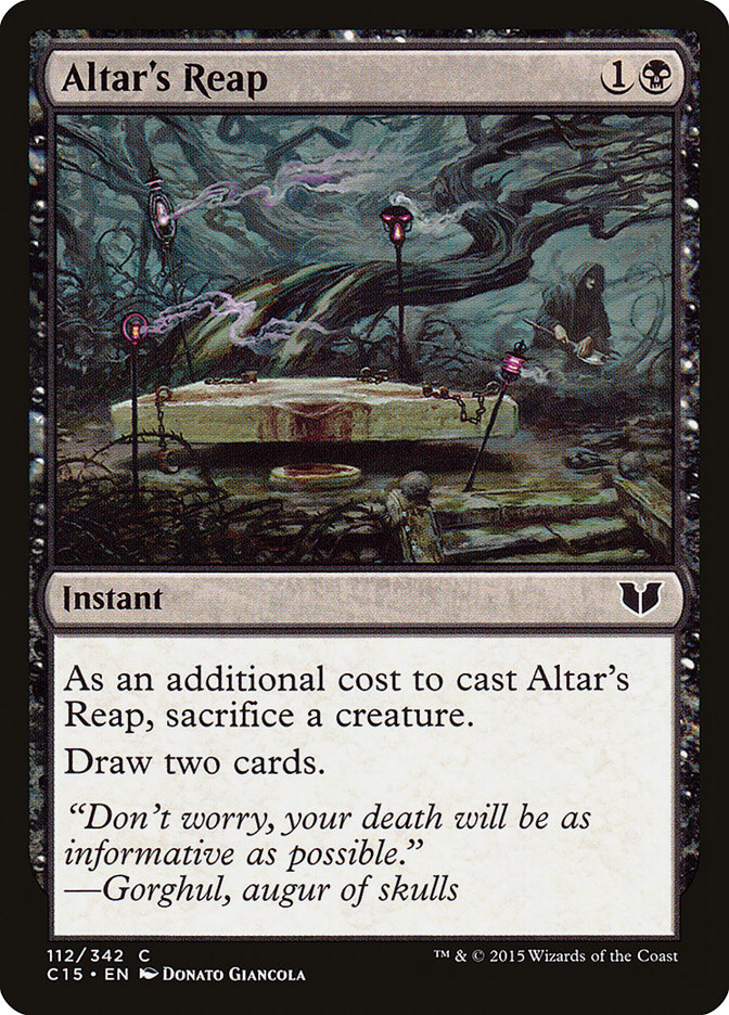 Altar's Reap [Commander 2015]