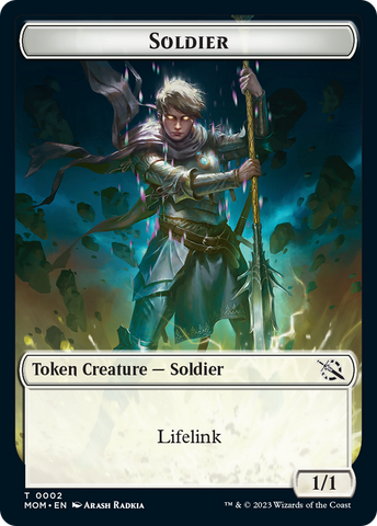 Soldier Token [March of the Machine Tokens]