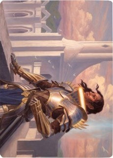 Tazri, Beacon of Beauty Art Card [Art Series: Zendikar Rising]