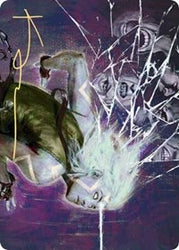 Anticognition Art Card (Gold-Stamped Signature) [Art Series: Zendikar Rising]