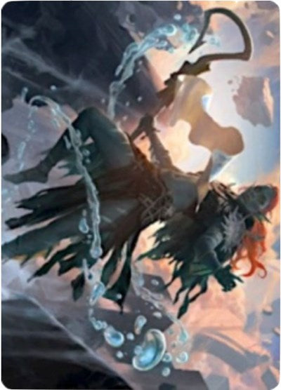 Expedition Diviner Art Card [Art Series: Zendikar Rising]