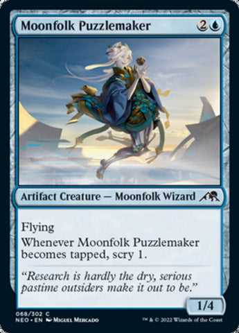 Moonfolk Puzzlemaker [Kamigawa: Neon Dynasty]