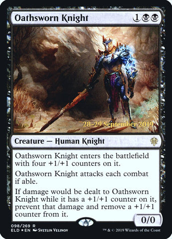Oathsworn Knight [Throne of Eldraine Prerelease Promos]