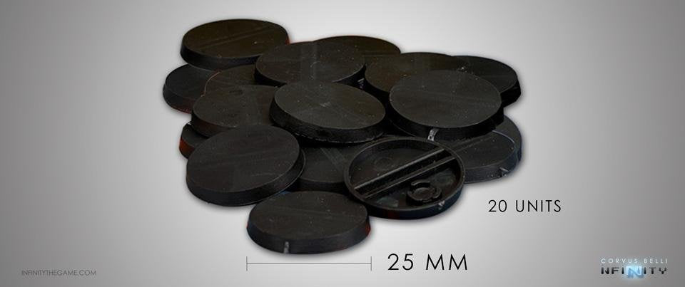 Infinity 25mm Bases (singles)