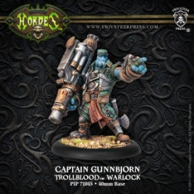 Captain Gunnbjorn - Trollkin Warlock