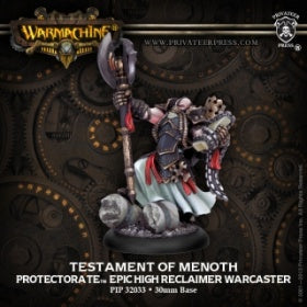 The Testament of Menoth - Epic Protectorate Warcaster