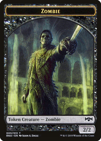 Zombie Token [Ravnica Allegiance Tokens]