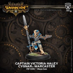 Captain Victoria Haley - Cygnar Warcaster
