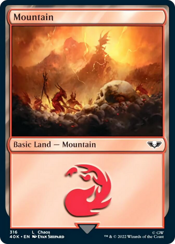 Mountain (316) [Warhammer 40,000]