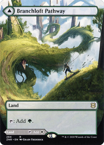 Branchloft Pathway // Boulderloft Pathway (Borderless Alternate Art) [Zendikar Rising]