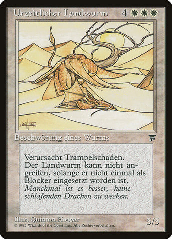 Elder Land Wurm (German) - "Urzeitlicher Landwurm" [Renaissance]