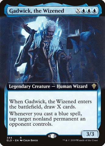 Gadwick, the Wizened (Extended Art) [Throne of Eldraine]