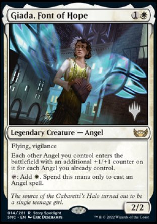 Giada, Font of Hope (Promo Pack) [Streets of New Capenna Promos]