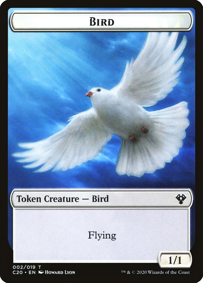 Bird Token [Commander 2020 Tokens]