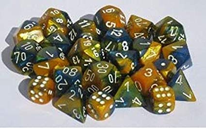 CHESSEX: D6 Gemini™ DICE SETS - 12mm