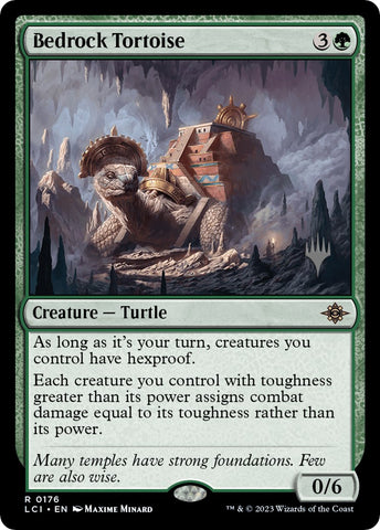 Bedrock Tortoise (Promo Pack) [The Lost Caverns of Ixalan Promos]