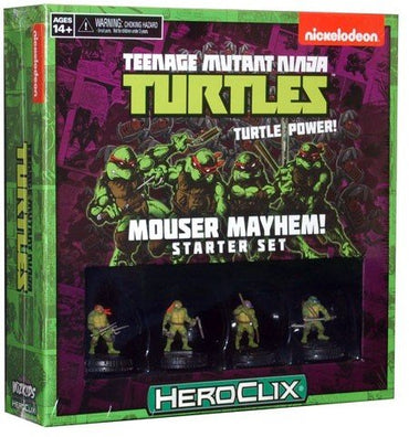 Heroclix Teenage mutant ninja turtles Set 1 Starter Mouser Mayhem