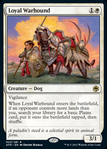 Loyal Warhound [Dungeons & Dragons: Adventures in the Forgotten Realms]