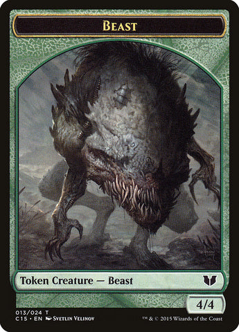 Beast Token [Commander 2015 Tokens]